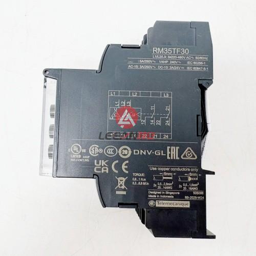 Schneider Electric Harmony Control Relays RM35TF30 Industrial Multifunction 3 Phase Relay 250V 5A New